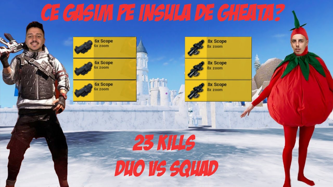 Ce *LOOT* este pe *INSULA* de *GHEATA*? Erangel WinterMode - Duo vs Squad - PUBG Mobile