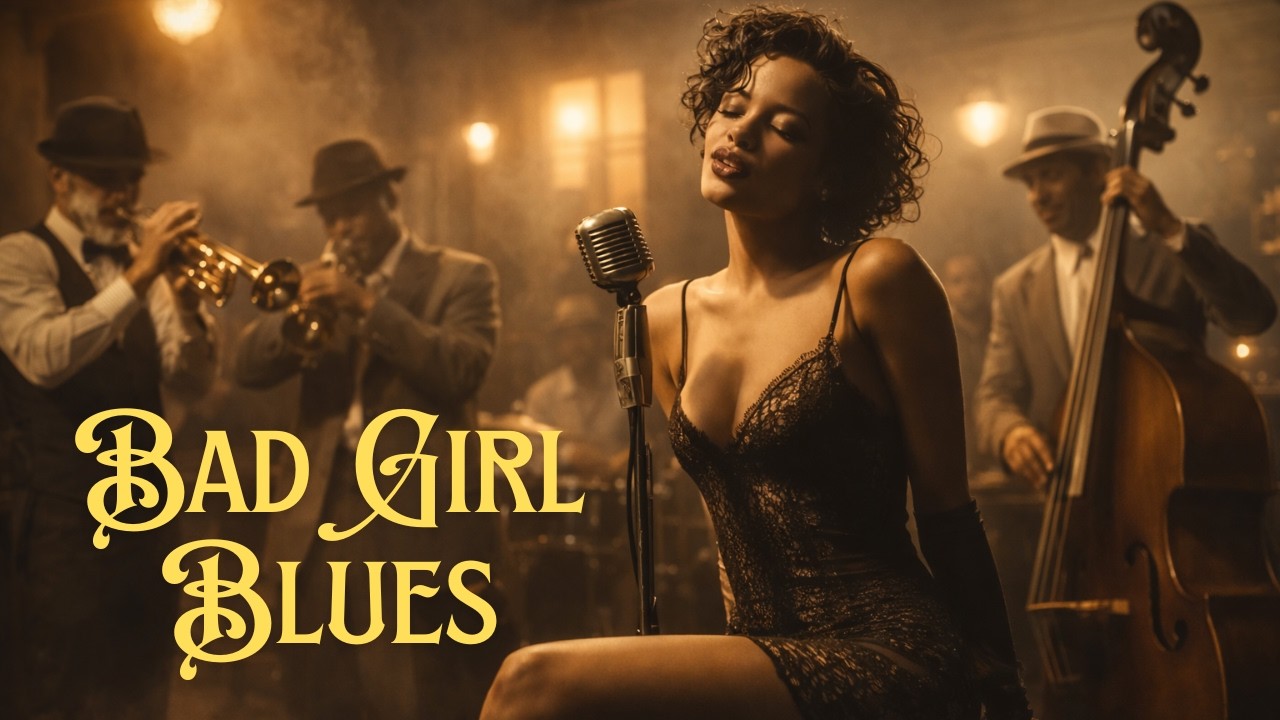 Midnight Bad Girl Blues 🌙 2 Hours of Raw Electric Blues & 1930s Jazz Lounge