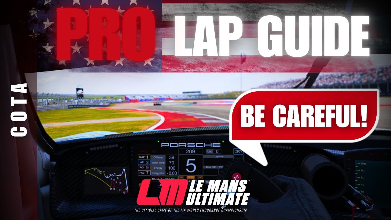 Как освоить трассу COTA на LeMans Ultimate! | Руководство для профессиональных гонщиков