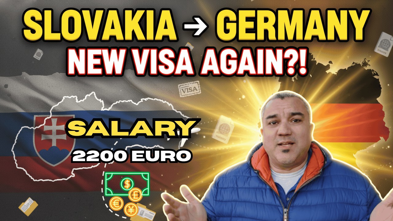 Slovakia to Germany New visa new TRC #slovakia #germany