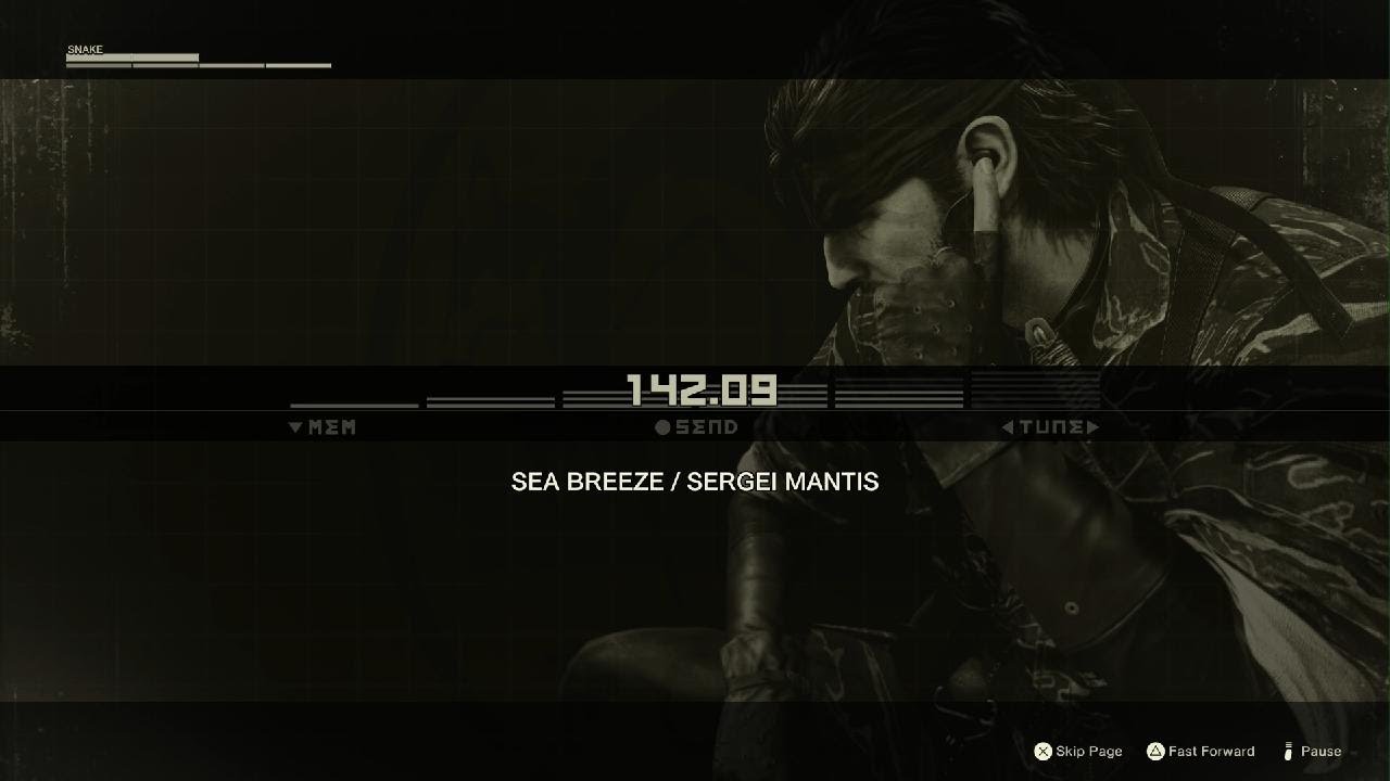 METAL GEAR SOLID &Delta;: DELTA (SEA BREEZE BY SERGEI MANTIS