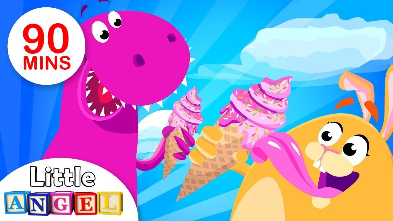 Would You Play with a Dinosaur, Baby Shark, and more! | Compilation | by Little Angel