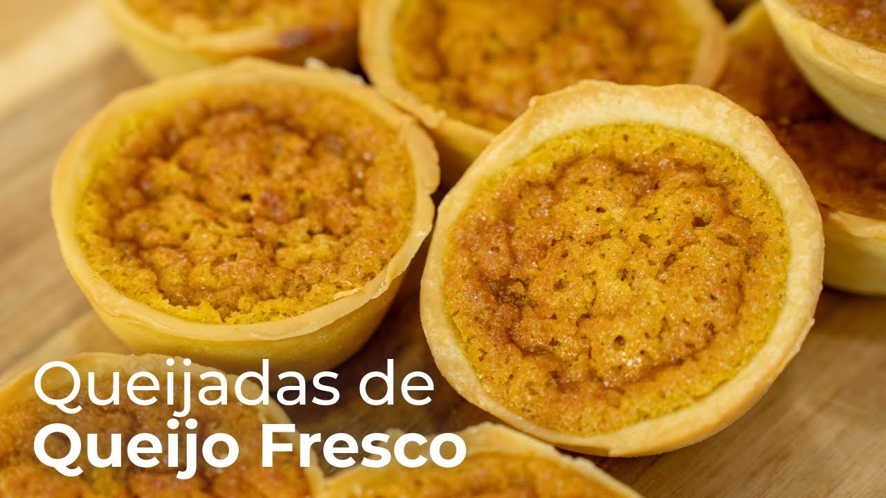 Como Fazer Queijadas de Queijo Fresco Perfeitas em Casa!