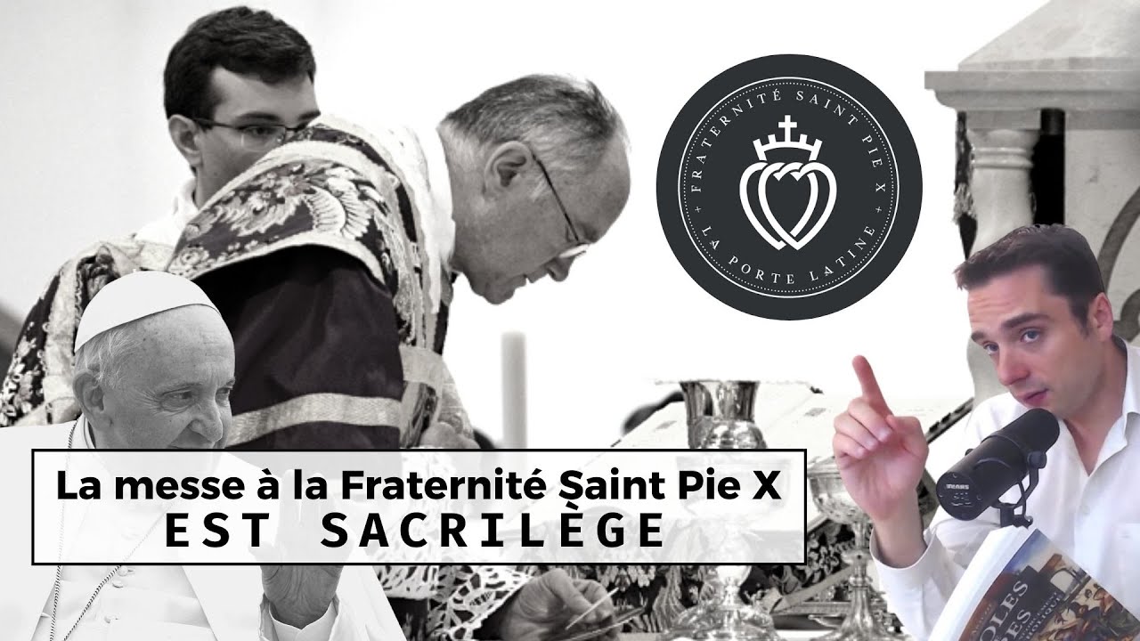 🎙Adrien Abauzit | La messe à la Fraternité Saint Pie X est sacrilège