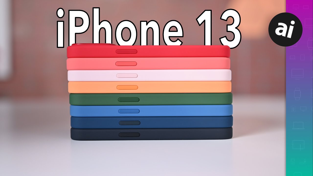 Hands on With EVERY Apple Silicone Case for iPhone 13!
