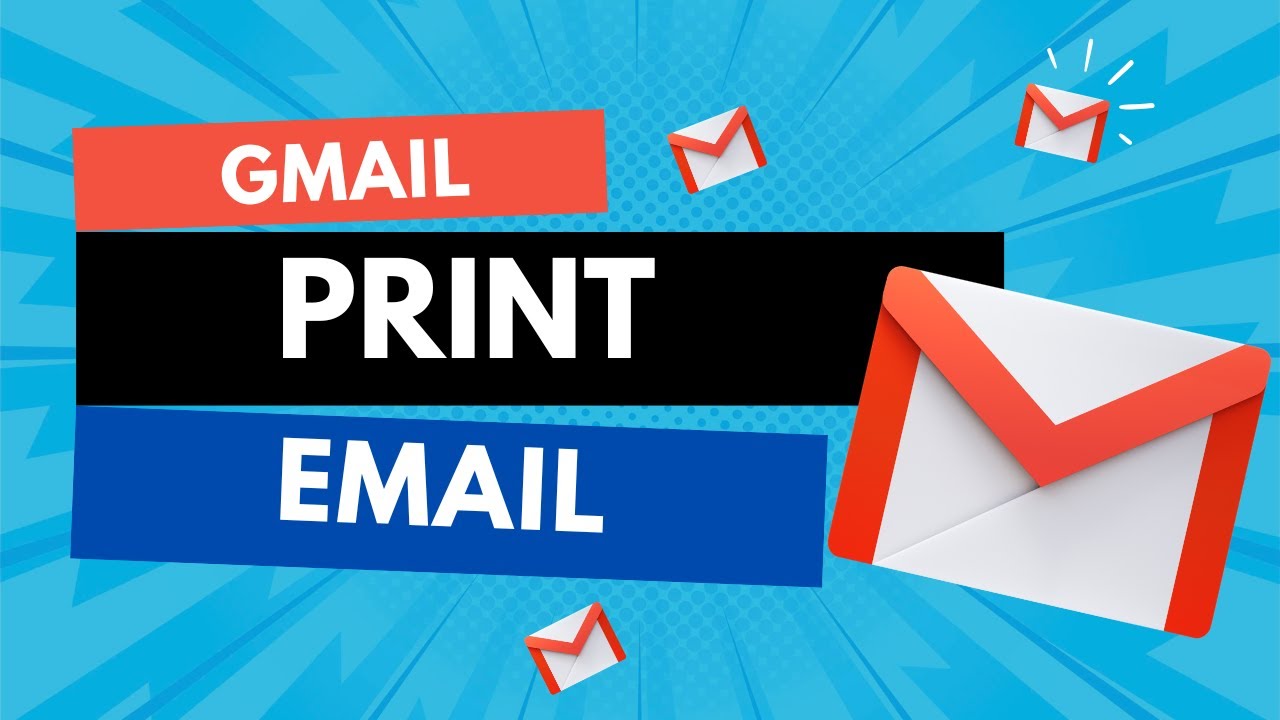 Как распечатать электронное письмо в Gmail | Пошаговая инструкция