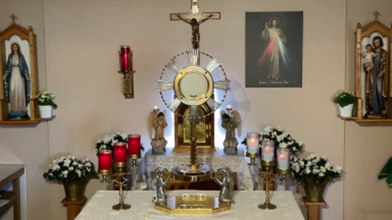 LIVE Eucharistic Adoration - Sisters of Divine Mercy