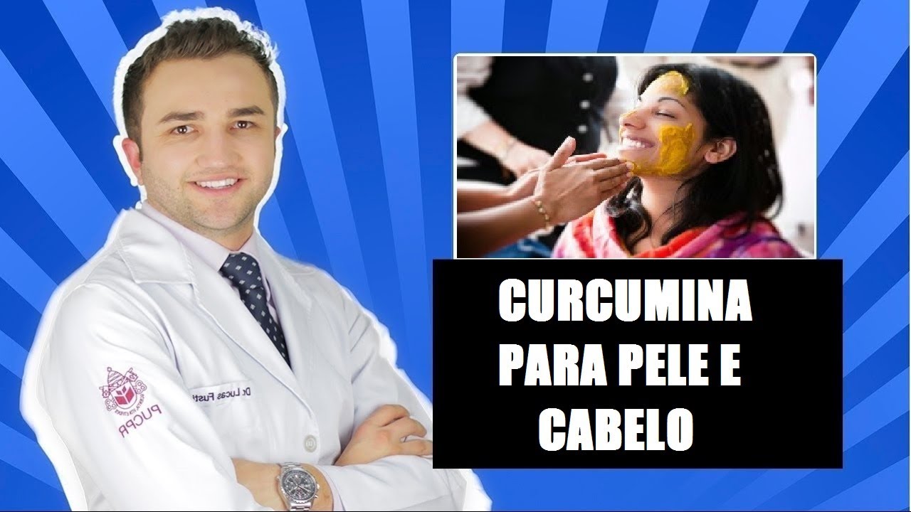 Curcumina (A&ccedil;afr&atilde;o da Terra) Funciona para Pele e Cabelo? - Dr Lucas Fustinoni