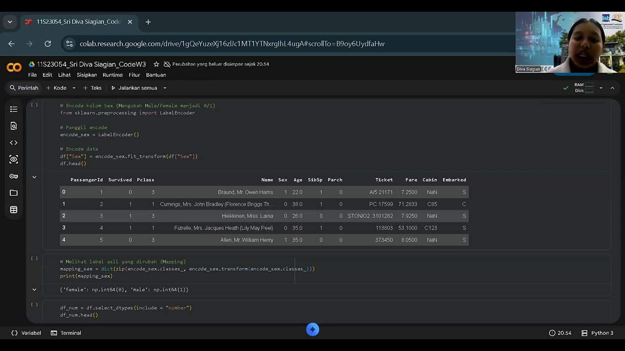 PREPROCESSING DATA DAN VISUALISASI SEDERHANA