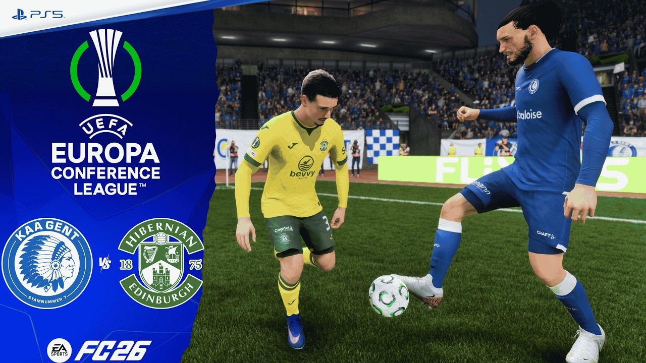 KAA Gent vs Hibernian | UEFA Conference League | Full Match | FC 26 - PS5&trade; [4K]