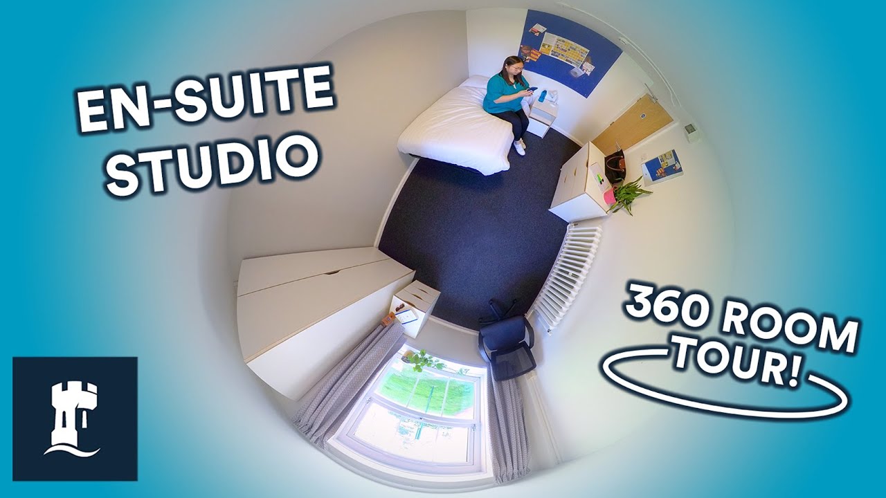 En-Suite Studio - 360&deg; room tour | Accommodation | University of Nottingham