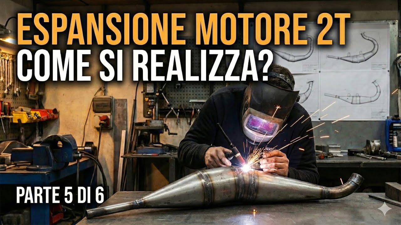 166 - Espansione motore 2t: Come si realizza? - parte 5 di 6