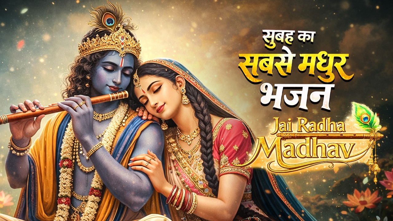 जय राधा माधव जय कुंज बिहारी 🙏 | Jay Radha Madhav | Radha Krishna Bhajan | Morning Bhajan | Vrindavan