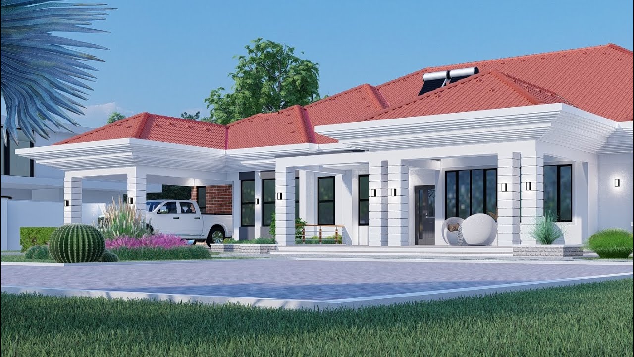 5 Bedroom House Design | House Plan | 24x26.2m | ALL ENSUITE | Exterior & Interior Animation