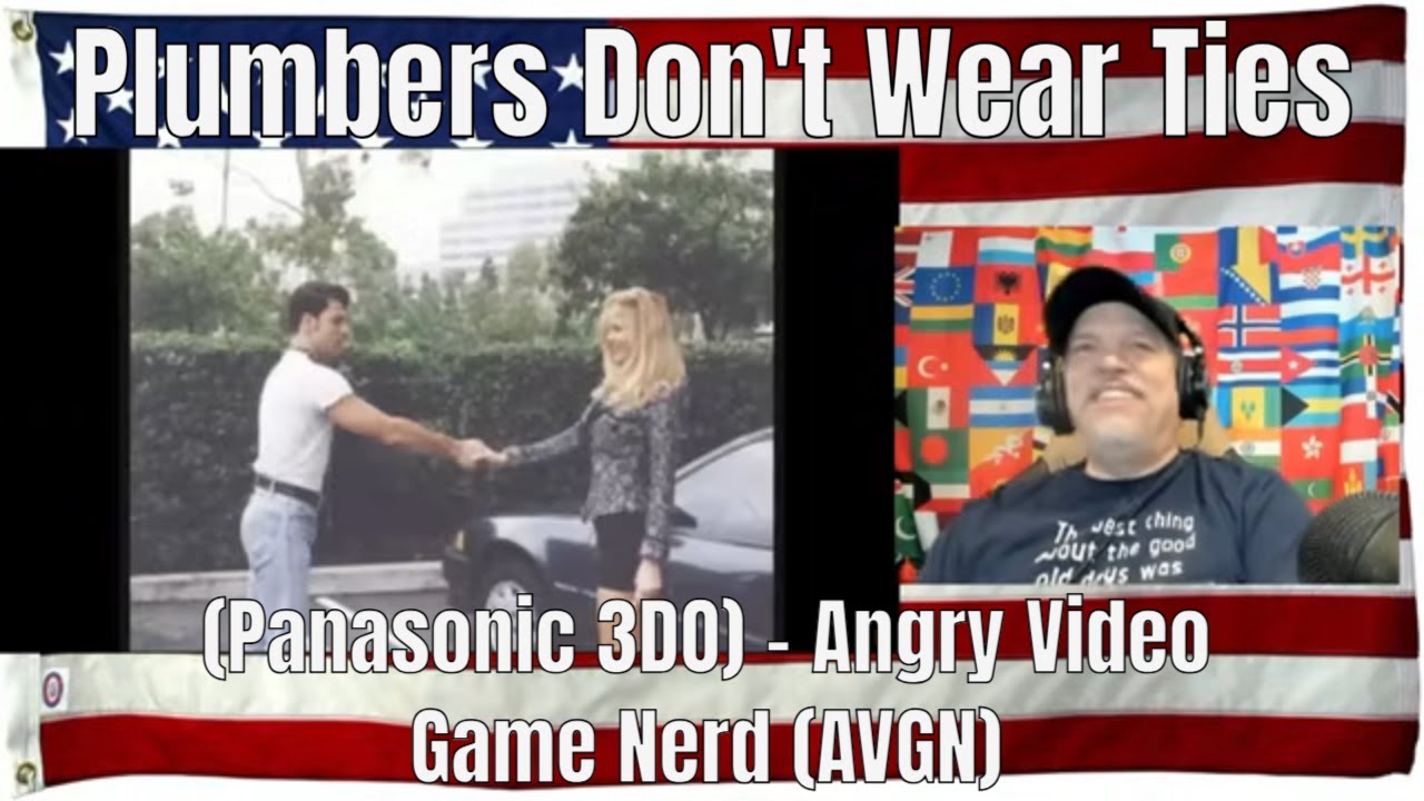 Plumbers Don't Wear Ties (Panasonic 3DO) - Angry Video Game Nerd (AVGN) - REACTION