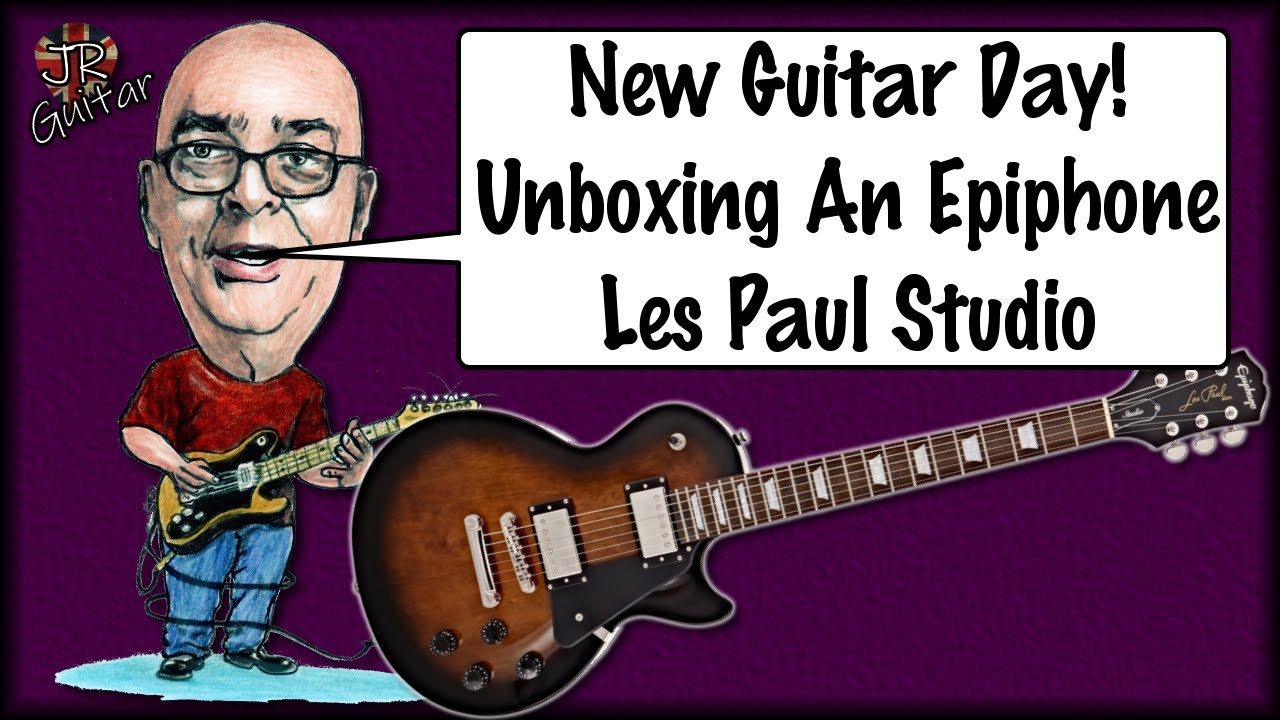 New Guitar Day - Epiphone Les Paul Studio Unboxing