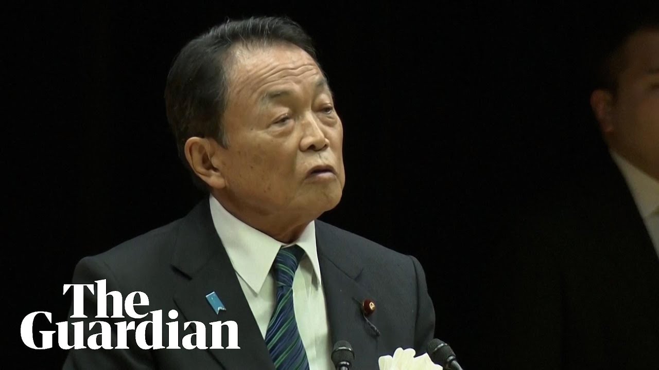 Japan&rsquo;s former PM Taro Aso insults female foreign minister
