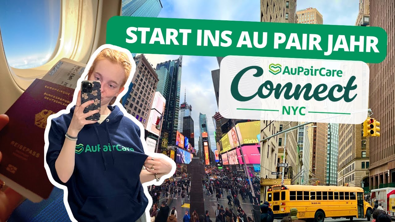 AuPairCare Connect New York City: Marina nimmt euch mit in ihr Au pair Abenteuer 😍✈️🗽