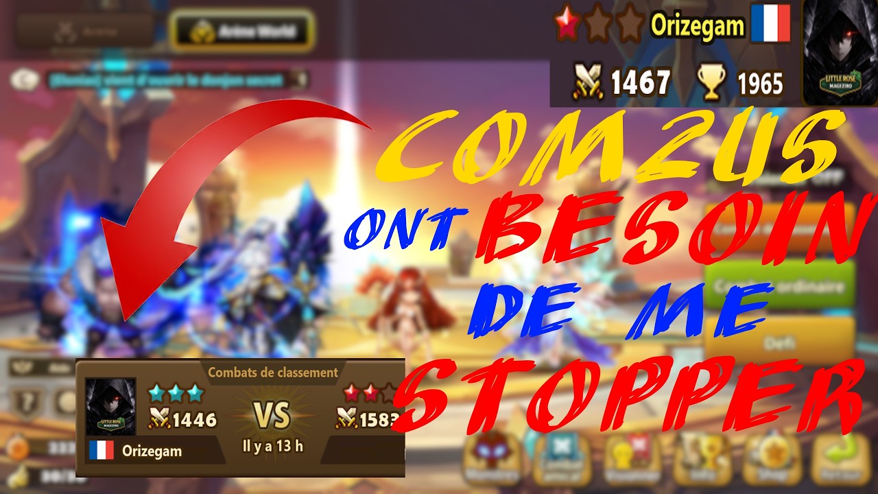 Je suis la cible a abattre !!  - FROM P1 to G1 part 2 - Summoners War