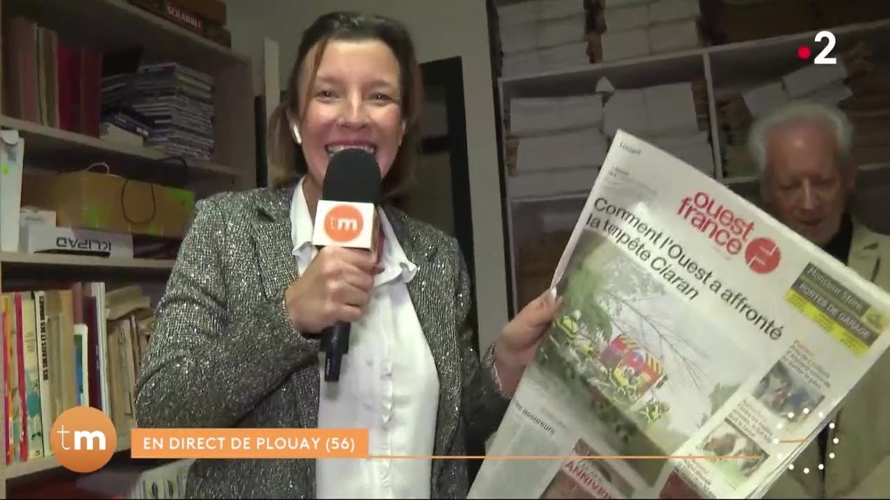 Dans les archives du Musée de la Presse de Plouay // Fenêtre sur régions - Télématin - France 2