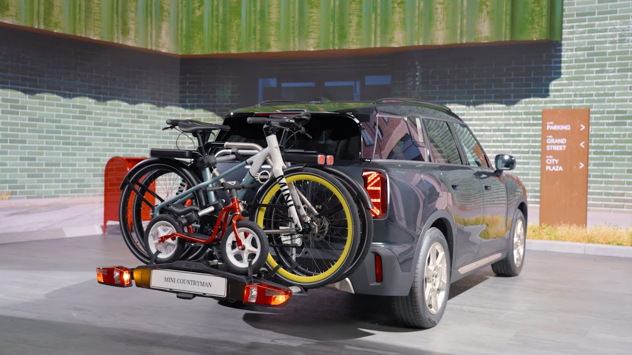 Как установить задний держатель для велосипедов MINI Rear Bike Carrier 3.0.