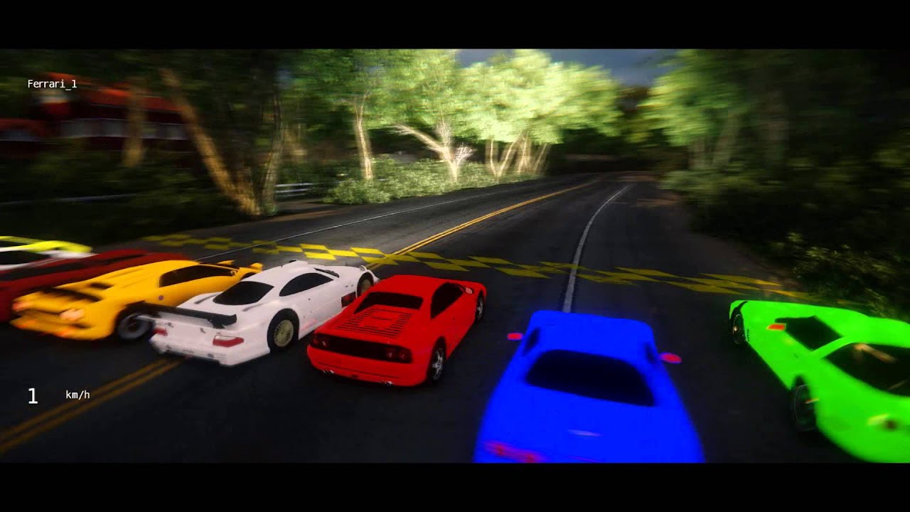 Cry For Speed Pre-Alpha Test (NFS 3) Remake 1080 HD