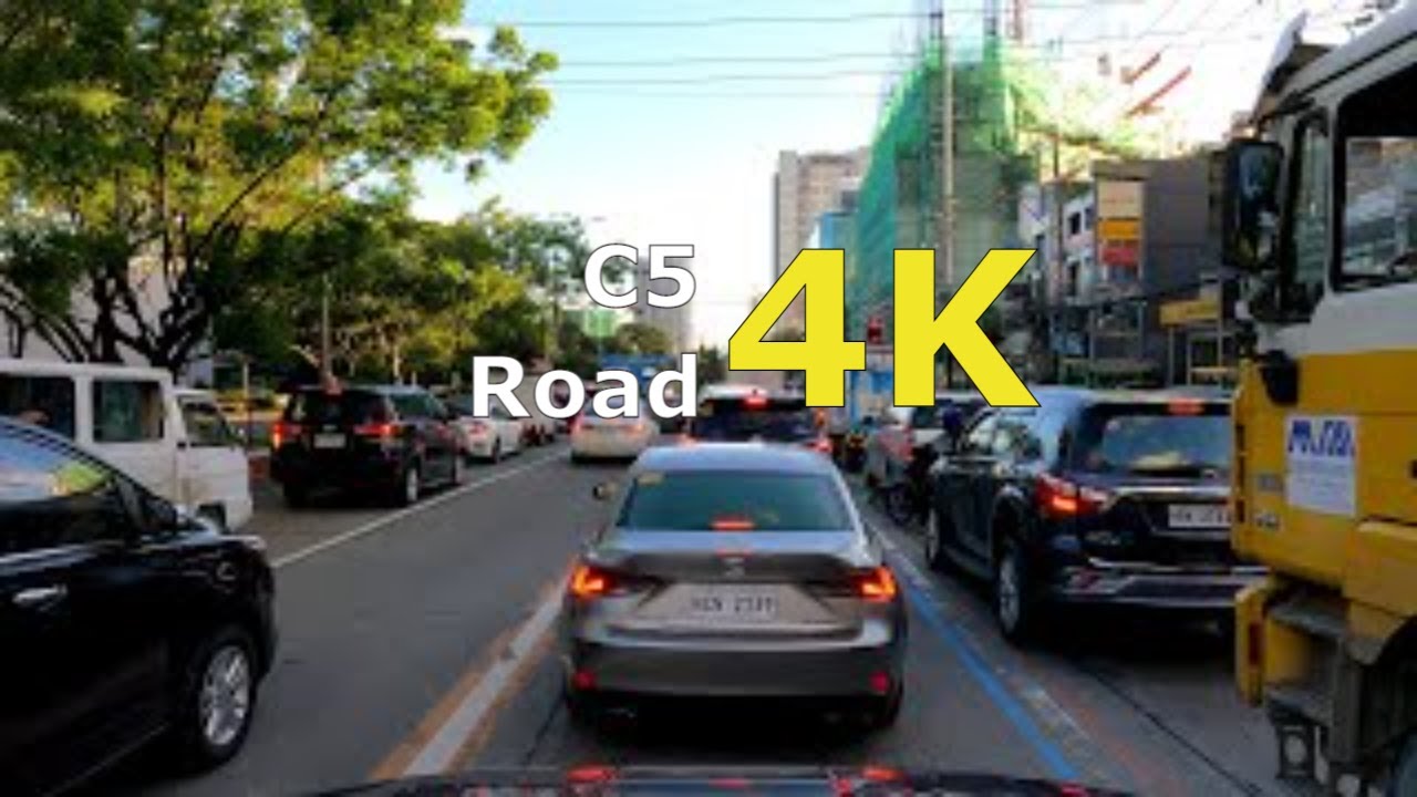 【4K】Driving to BGC via C5 Road