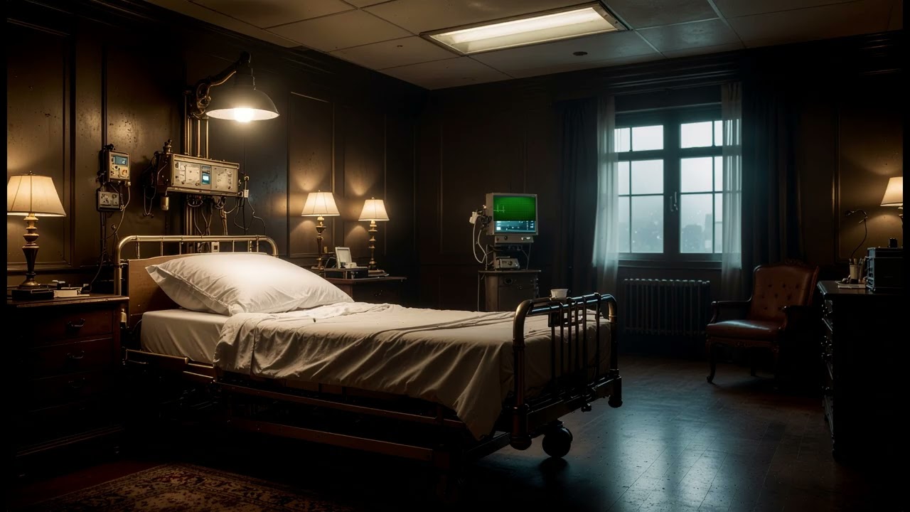 Peaceful Hospital Room | No Talking, No Alarms - Pure Calm for Deep Sleep