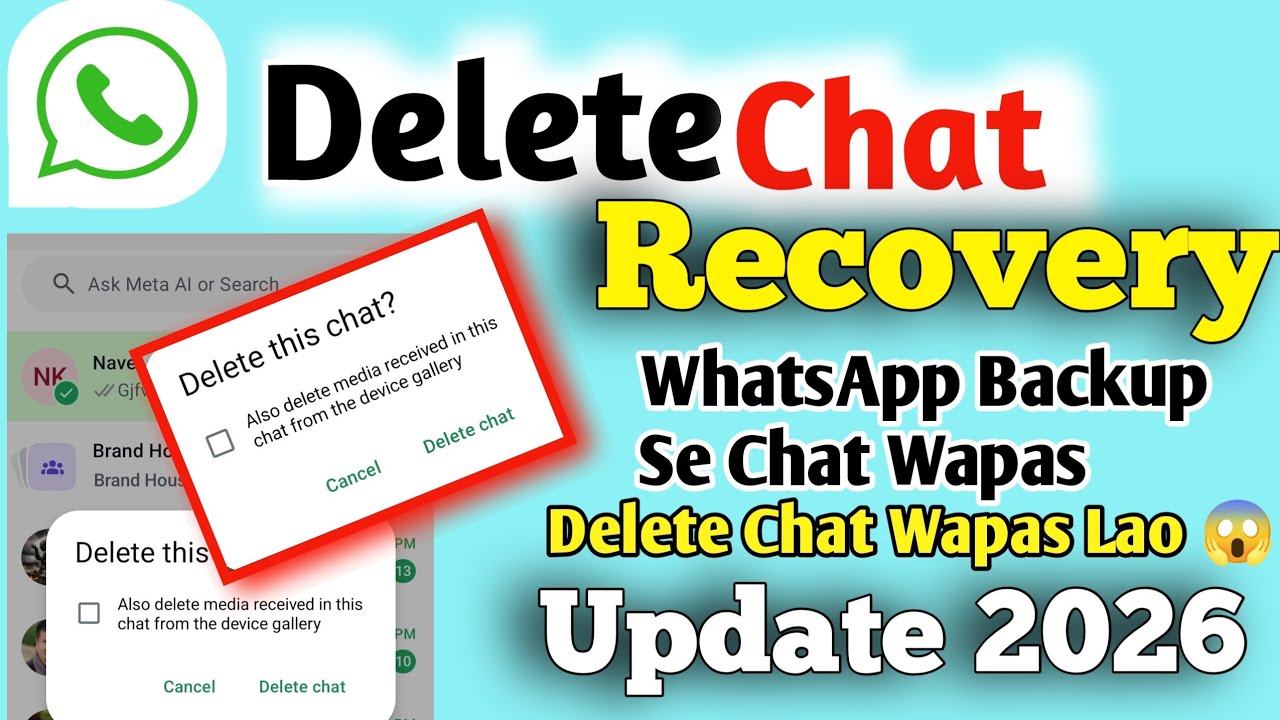 How to Recover WhatsApp Delete Chat Backup from Internal Storage | Android Jankari