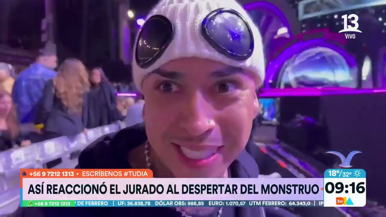 Atemorizados: esta fue la reacción de María Becerra y Young Cister tras oír al 'Monstruo' | Tu Día