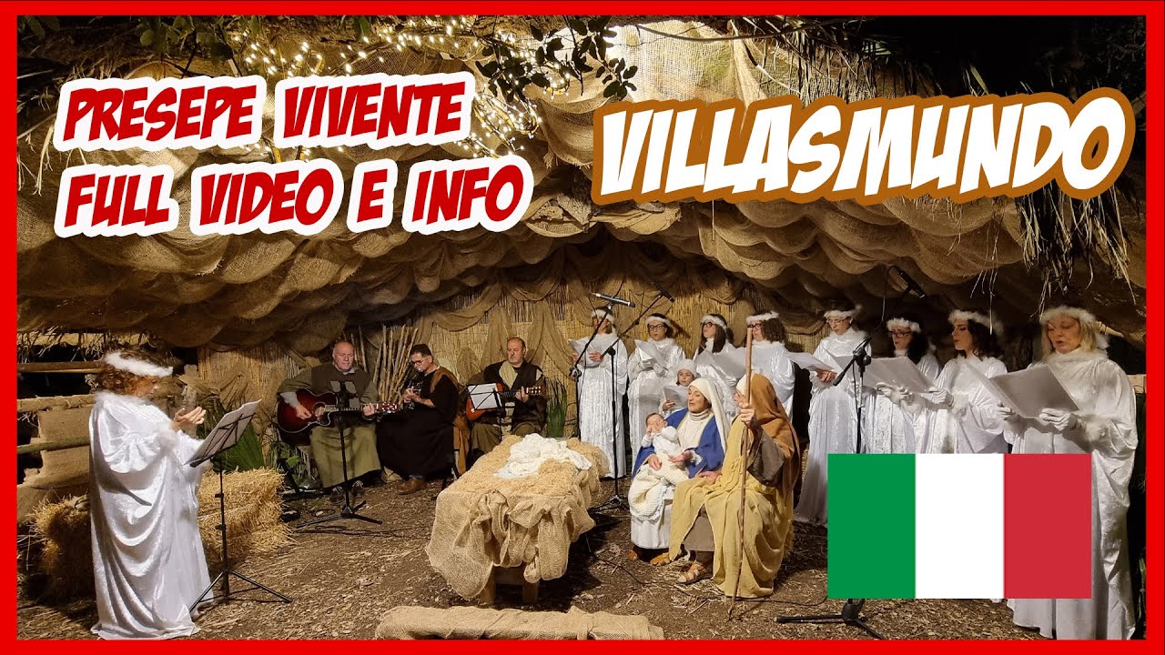 Presepe vivente Melilli (Villasmundo) Sicilia - La tradizione del presepe dal vivo