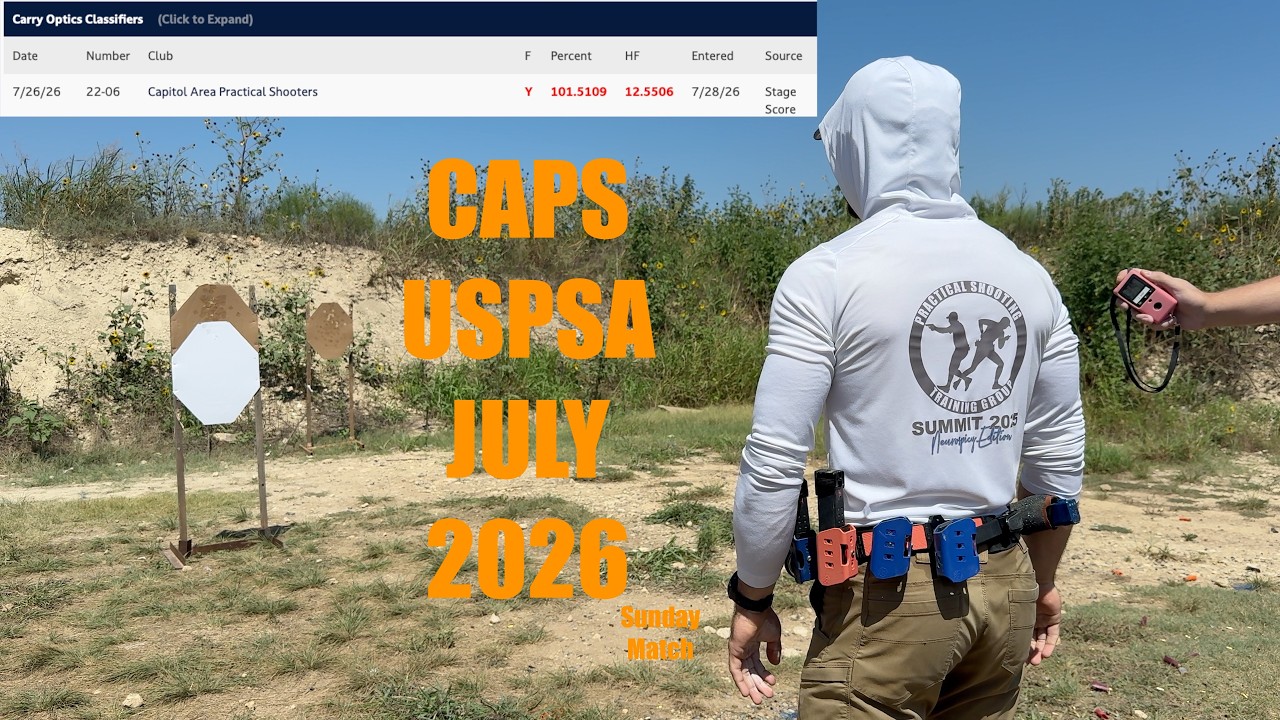 CAPS July 26  - 2nd LOCO - PSA Dagger - Gideon Omega-