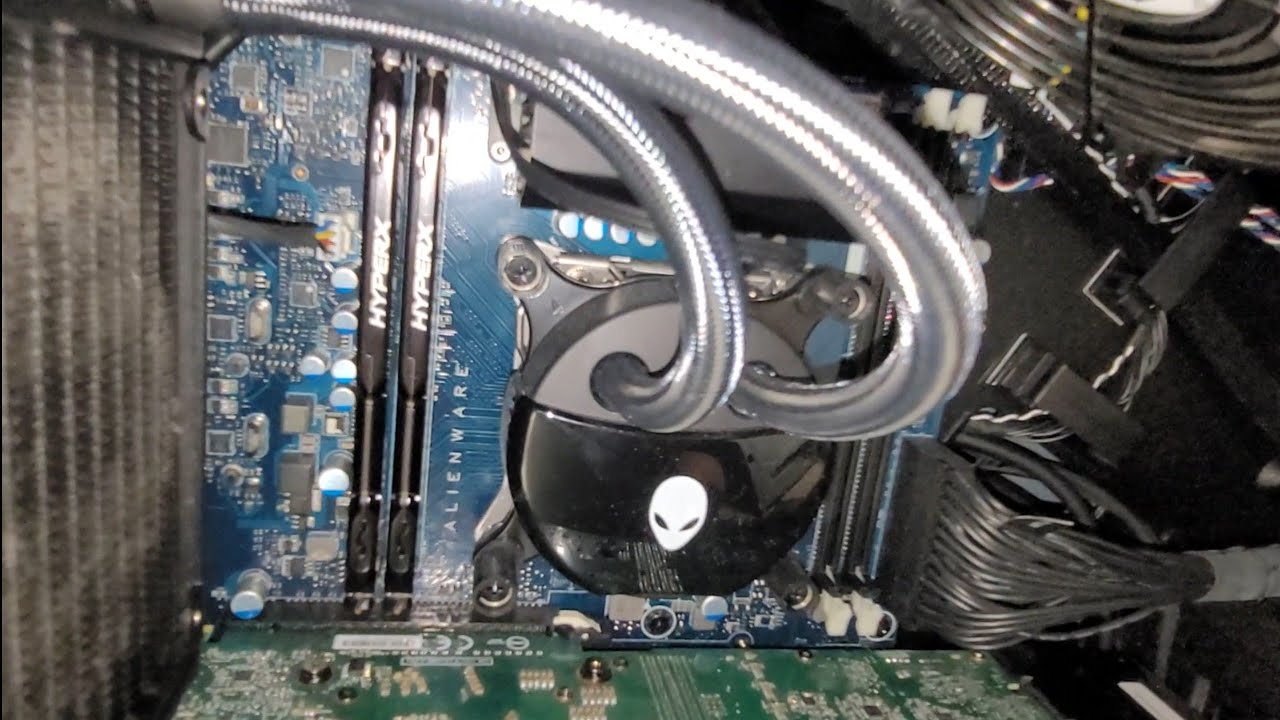 DELL Alienware Area 51 Area-51 R4 R5 Disassembly Quick Look Inside RAM SSD Connectors Info