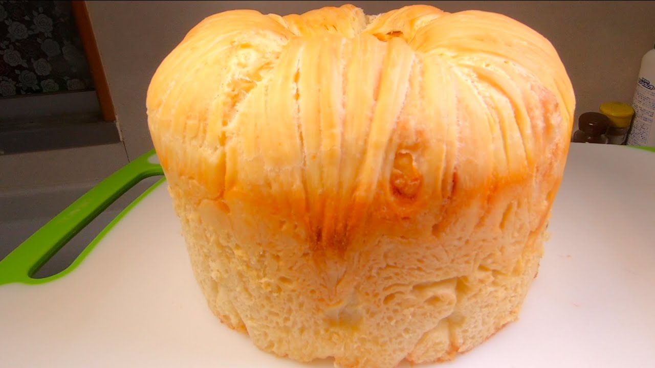 (Wool Roll Bread) Супер простой метод пряжи яблочного хлеба! Нет необходимости месить лапшу