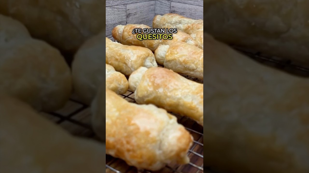 Quesitos🇵🇷como los de panader&iacute;a receta f&aacute;cil #recetaspuertorrique&ntilde;as @SabrosoSabroso