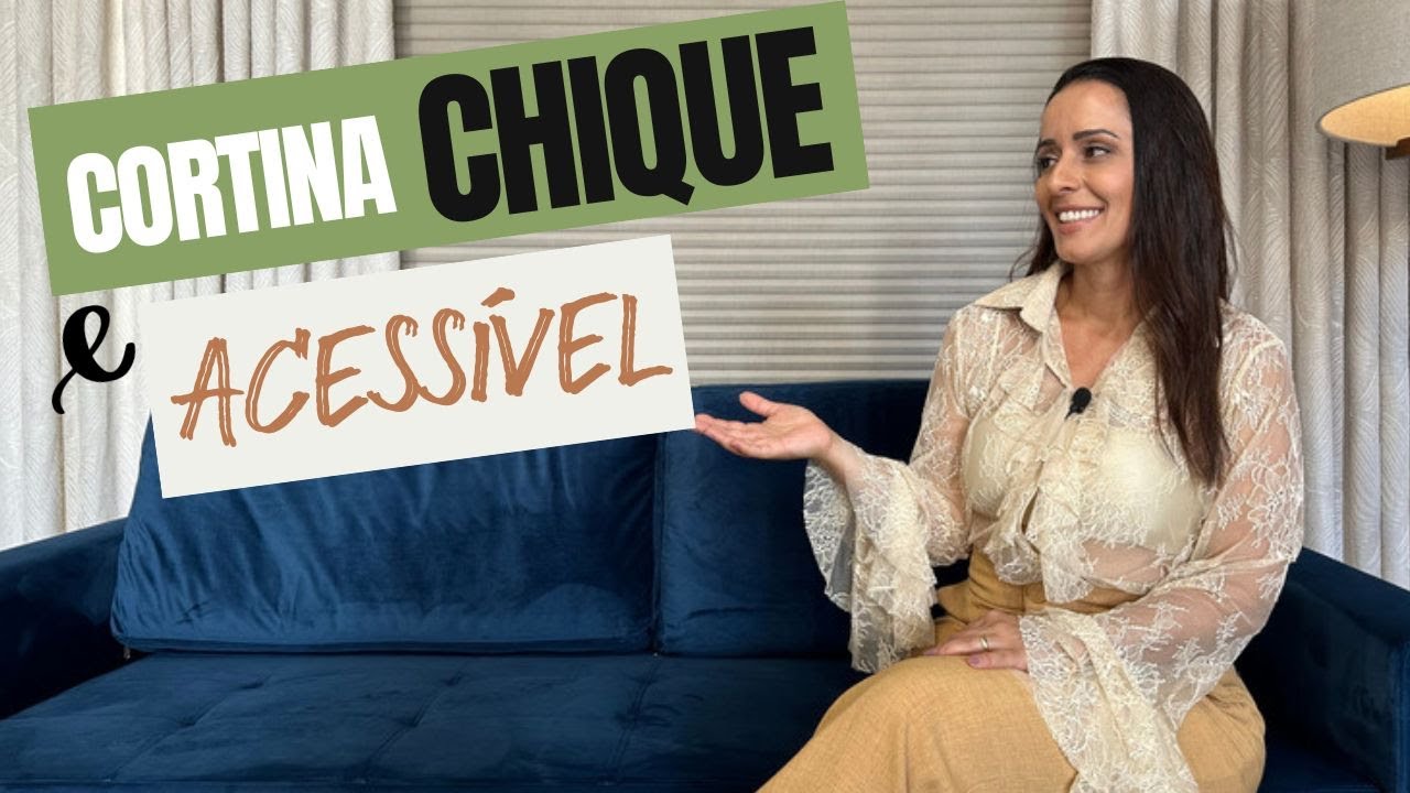 Dicas infalíveis para ter uma cortina chique gastando pouco - Cortina sob medida - Cortinas modernas