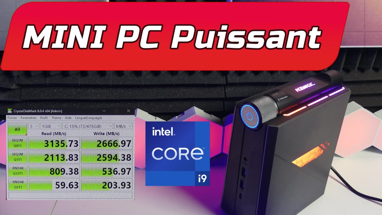 Découvrez le mini PC ACEMAGIC AD08 - Un ordinateur puissant au format compact