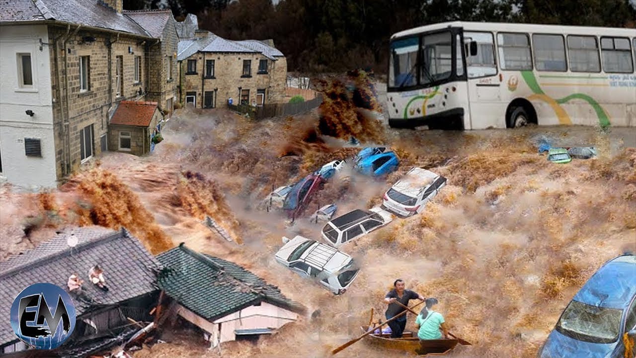 Weather News: Devastaed! Hailstorms In Morocco Turning desert Into Seas #nature #hailstorm #flood