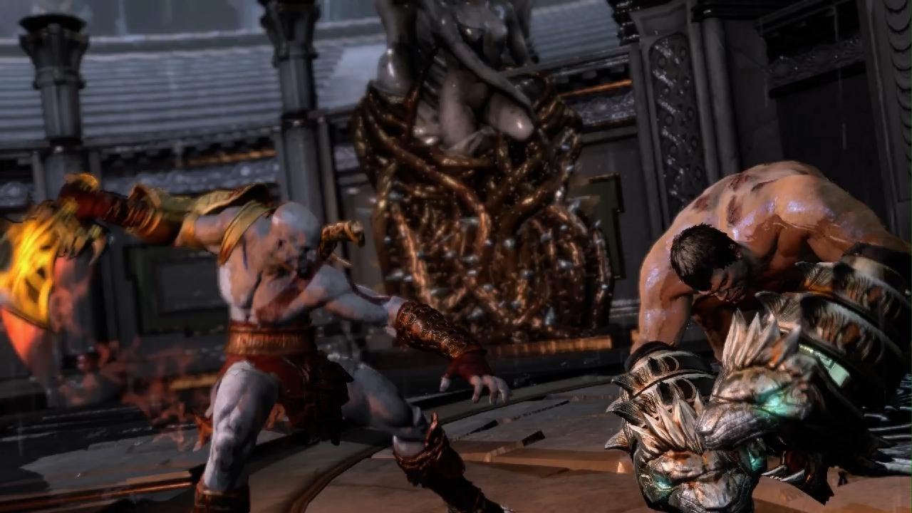 God of War 3 chaos mode (Very Hard) No upgrade run Hercules (PS5 gameplay)