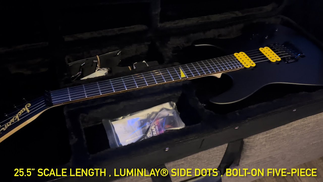 Jackson MJ serie Dinky - Unboxing and testing