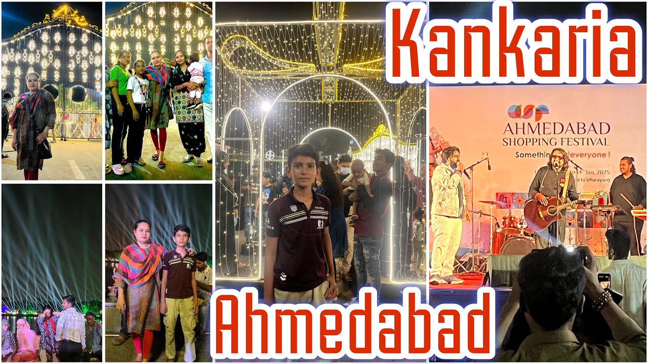 Kankaria Night view | Ahmedabad Shopping Festival | 2024 |Nargis ayan vlogs
