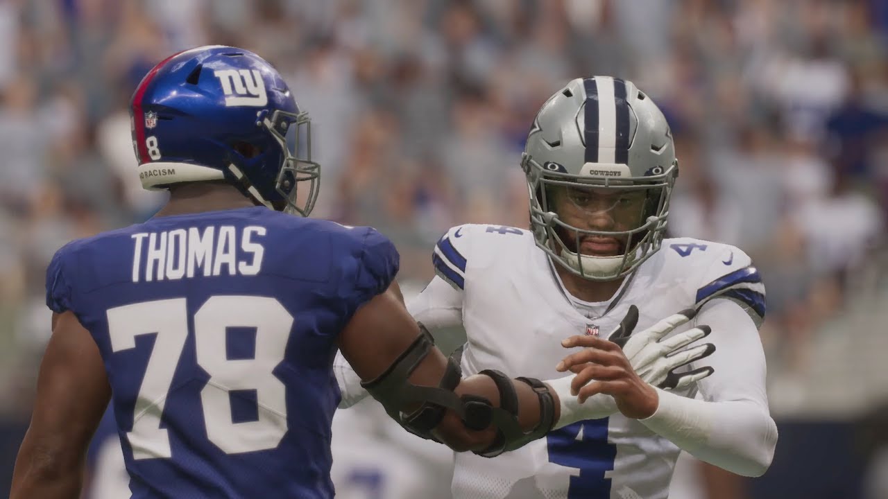 Madden 23 Gameplay - Dallas Cowboys vs New York Giants - CPU vs CPU - Madden 23 Xbox Series S