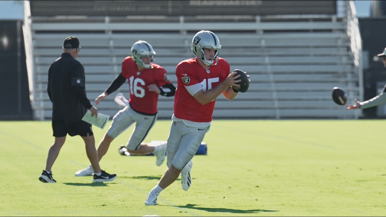 JUST Fernando Mendoza 🔥 | Full Las Vegas Raiders Training Camp Highlights 4K