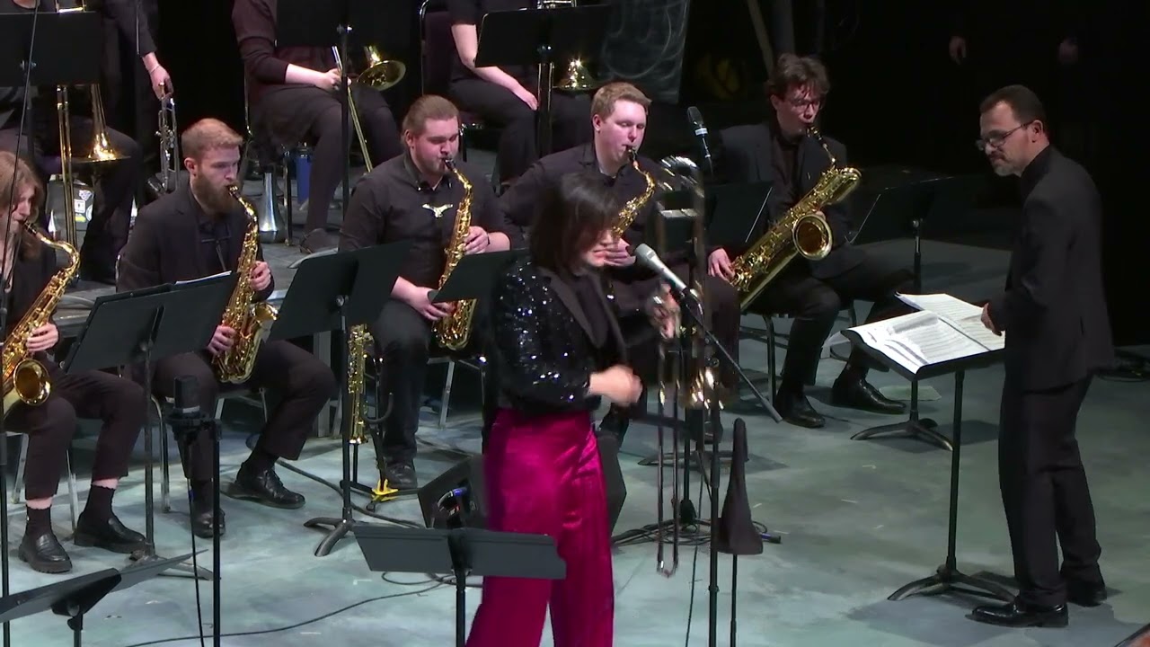 Sunny Side of the Street (Aubrey Logan & PLU Jazz Ensemble)