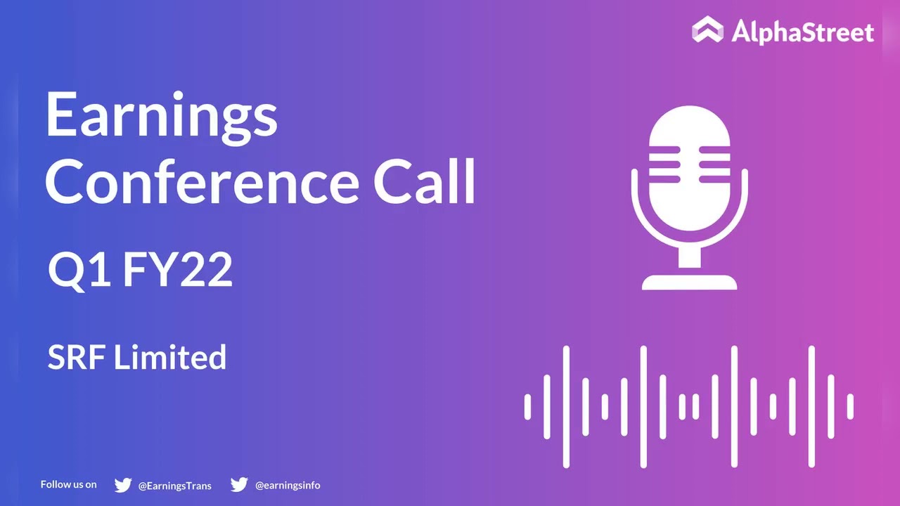 SRF Stock | SRF Limited Q1 FY22 Earnings Concall
