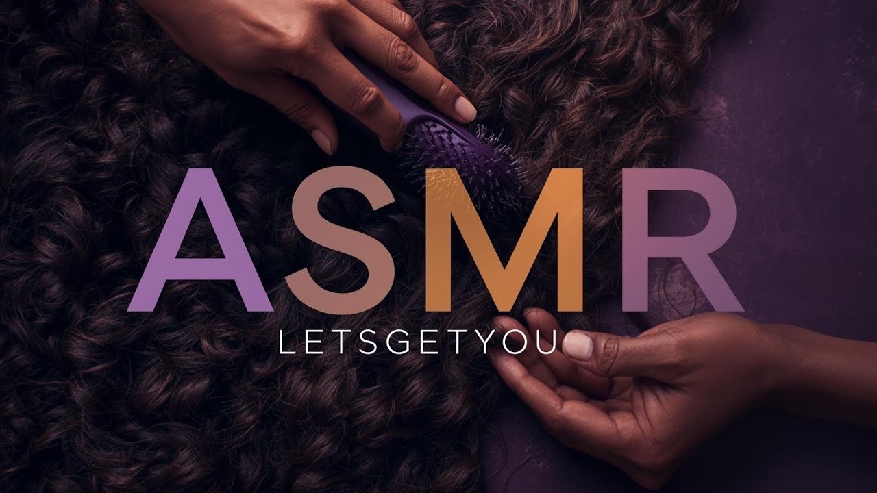 ASMR Head brushing and combing Designed to Help You Relax and Unwind