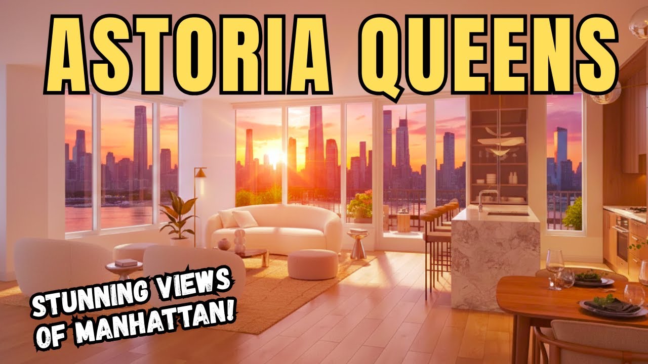 Exploring an Astoria Queens NYC Penthouse – You Won't Believe the Manhattan Views!