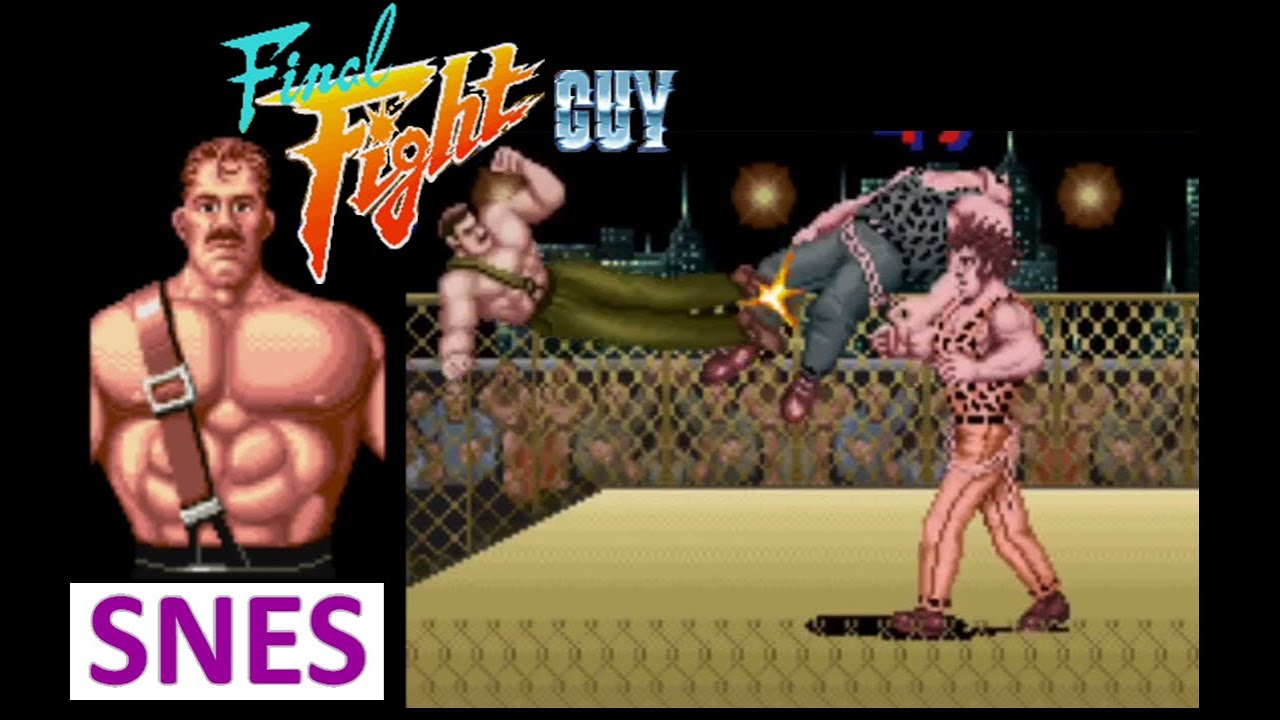 Final Fight Guy SNES Haggar Expert