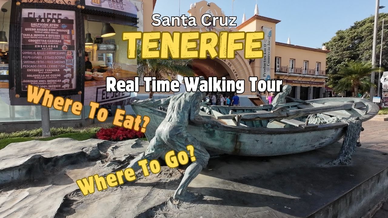 Santa Cruz de Tenerife Day Trip: Top Spots & Unmissable Restaurants! (Real-Time Tour)