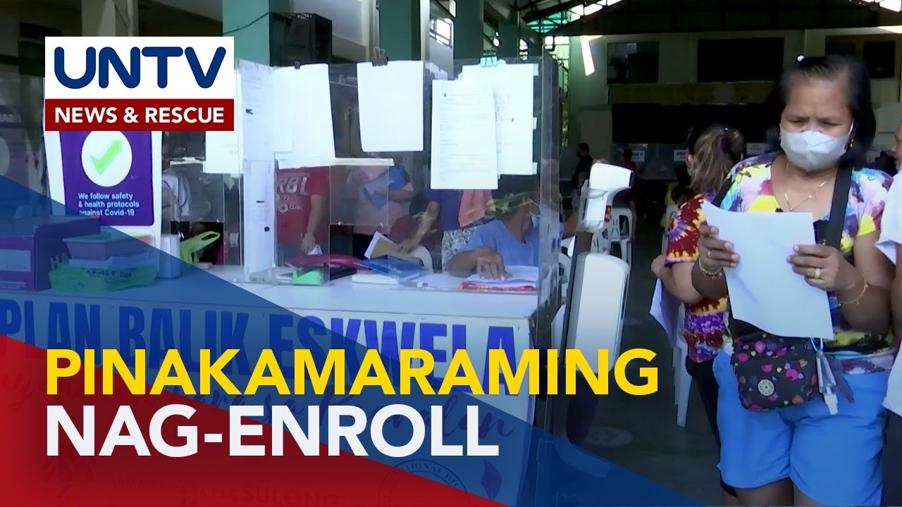 Calabarzon, may pinakamaraming enrollees sa ngayon